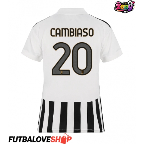 Dres Juventus Andrea Cambiaso #20 Domáci pre Ženy 2026-27 Krátky Rukáv